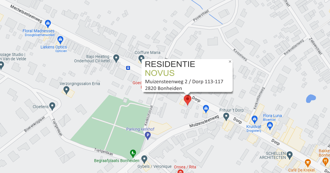 Muizensteenweg 2 / Dorp 113-117 - 2820 Bonheiden - Residentie Novus
